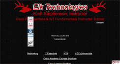 Desktop Screenshot of elktech.org